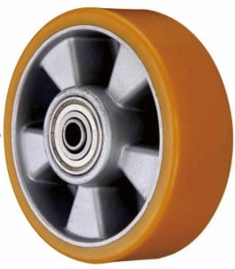 AL 46 EU - Большегрузное полиуретановое колесо без крепления 100 мм, г/п 600 кг (шарикоподш.)